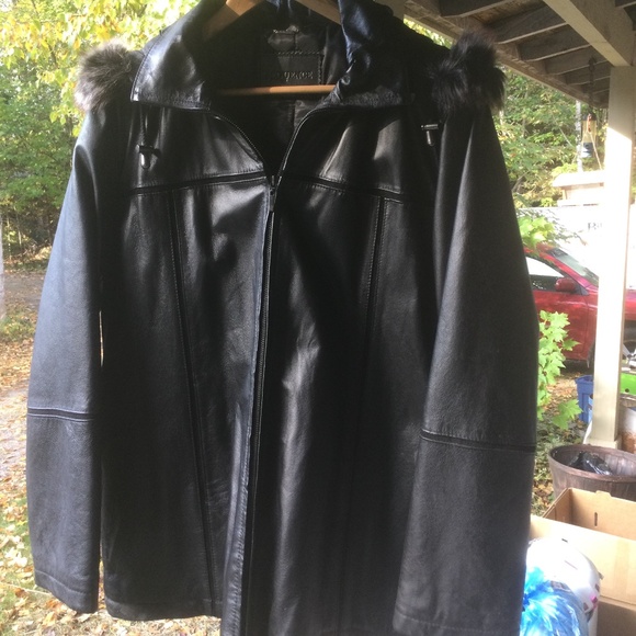 🎉SALE🎉Sequence / Genuine Leather Jacket - Picture 1 of 5
